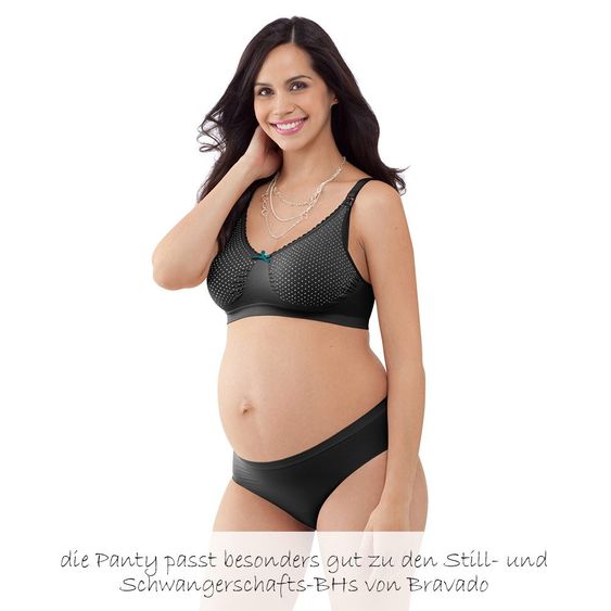 bravado Seamless Panty 2 Stück - Gr.S/M - Schwarz