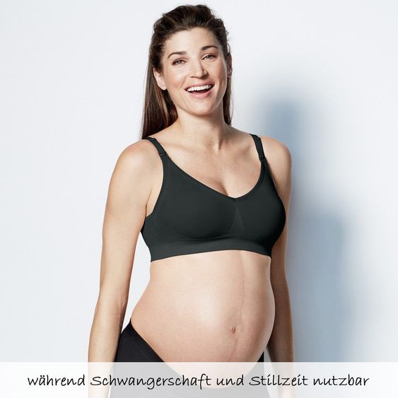 bravado Still- & Schwangerschafts-BH Body Silk Seamless - Black - Gr. S