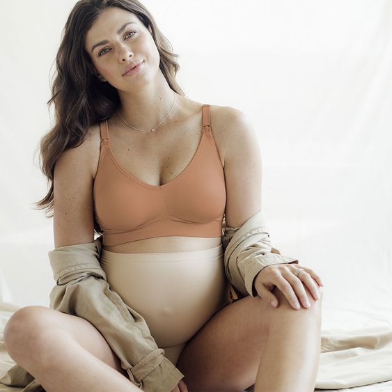 bravado Still- & Schwangerschafts-BH - Body Silk Seamless - Cinnamon - Gr. S