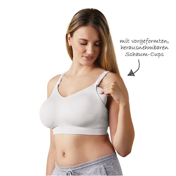 bravado Still- & Schwangerschafts-BH - Body Silk Seamless - Full Cup - White - Gr. M