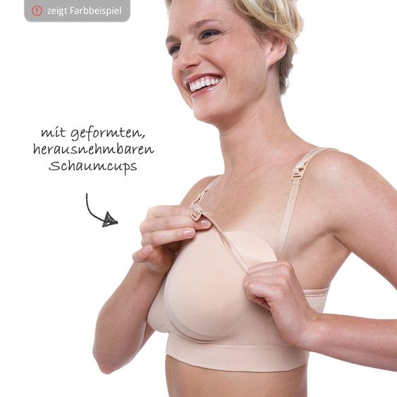 bravado Still- & Schwangerschafts-BH Body Silk Seamless - Ivory - Gr. S