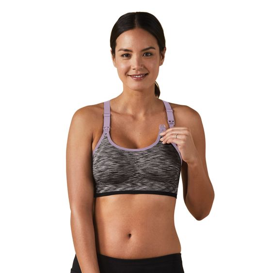 bravado Still- & Schwangerschafts-BH - Body Silk Seamless - Rhythm Black Spacedye - Gr. S