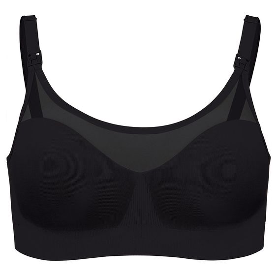 bravado Still- & Schwangerschafts-BH  - Body Silk Seamless Sheer - Black - Gr. S