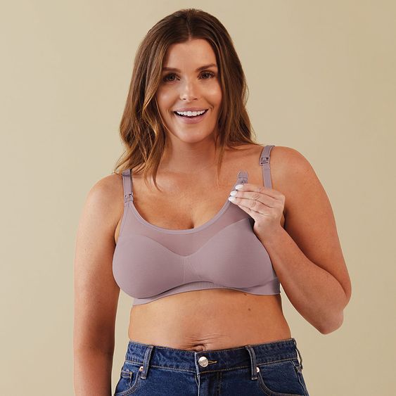 bravado Still- & Schwangerschafts-BH  - Body Silk Seamless Sheer - Dawn - Gr. S
