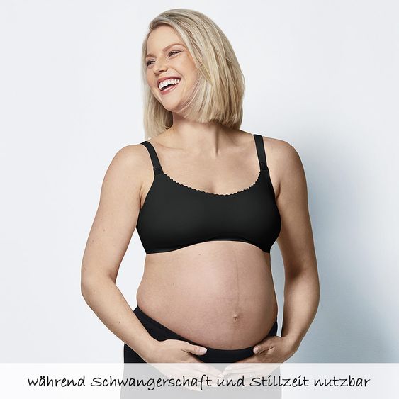 bravado Still- & Schwangerschafts-BH Invisible - Black - Gr. S