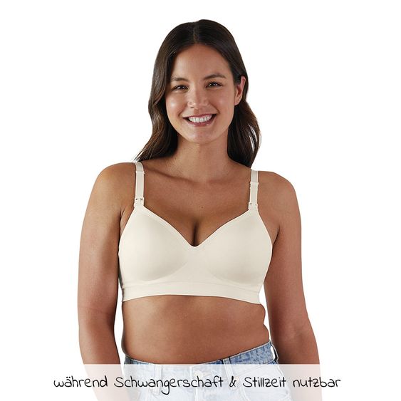 bravado Still- & Schwangerschafts-BH  - Plunge - Antique White - Gr. S