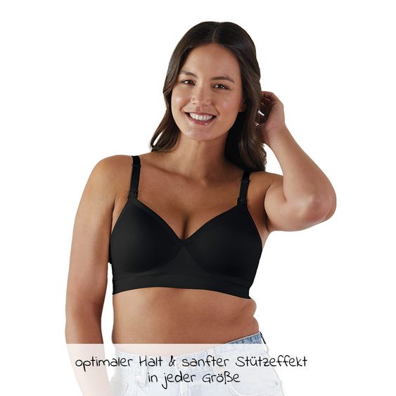 bravado Still- & Schwangerschafts-BH  - Plunge - Black - Gr. S