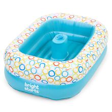 2-in-1 Baignoire Bébé Gonflable et Piscine à Balles Bathe & Giggle™ avec Pompe À Air Intégrée et 8 Balles De Jeu - Multicolore