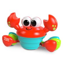 Interaktivel Krabbel- und Musikspielzeug Rockin Crawling Crab mit Musik & Tanzfunktion - Rot