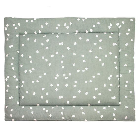 Briljant Baby Krabbeldecke 80 x 100 cm - Spots - Green