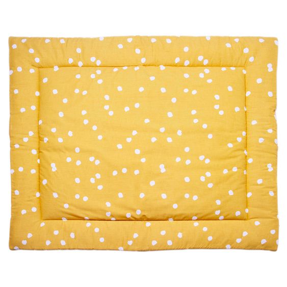 Briljant Baby Krabbeldecke 80 x 100 cm - Spots - Oker