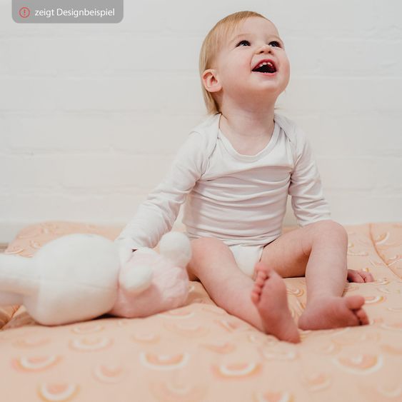 Briljant Baby Krabbeldecke - 80 x 100 cm - Sunny - Grau