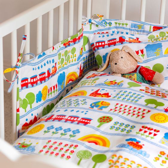 byGraziela Bettwäsche-Set - Eisenbahn
