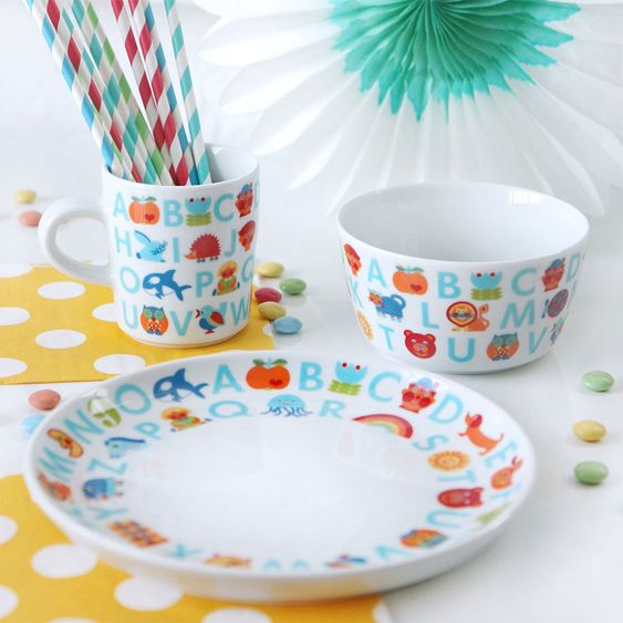 byGraziela Tableware set - ABC