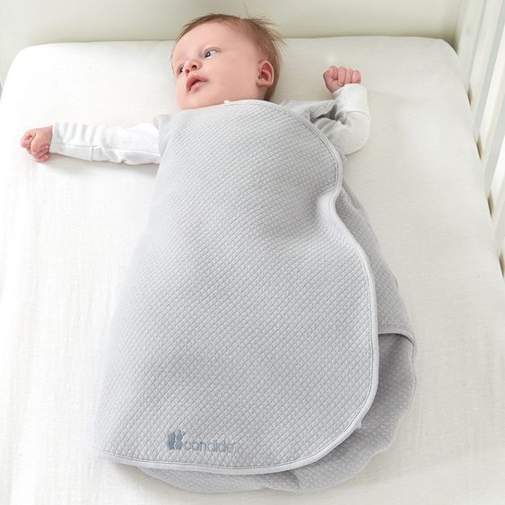 Candide Erstlings-Wickel-Schlafsack 55 cm - Grau