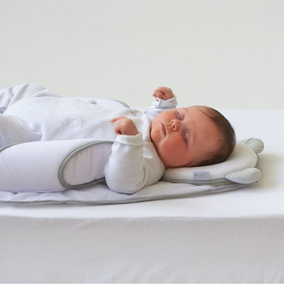 Candide Liegehilfe Panda Pad Air Plus - Weiß Grau