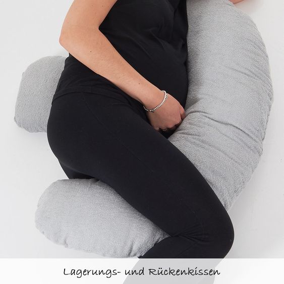 Candide Multifunktionskissen 7 in 1 Cosyrelax - Sterne - Grau