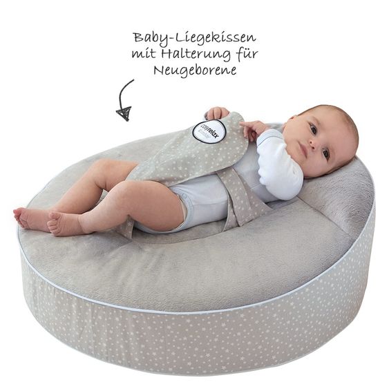 Candide Multifunktionskissen 7 in 1 Cosyrelax - Sterne - Grau
