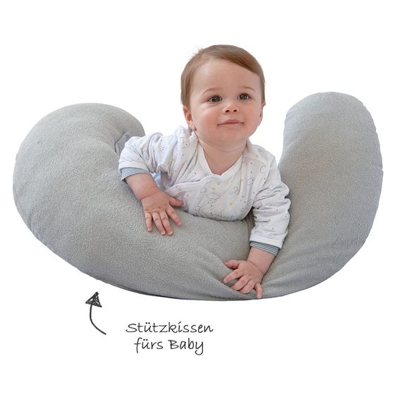 Candide Multifunktionskissen 7 in 1 Cosyrelax - Sterne - Grau