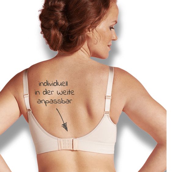 Carriwell Schwangerschafts & Still BH Seamless - Nude - Gr. M