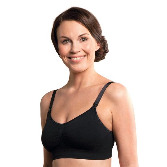Carriwell Still-BH Seamless Padded - Schwarz - Gr. M