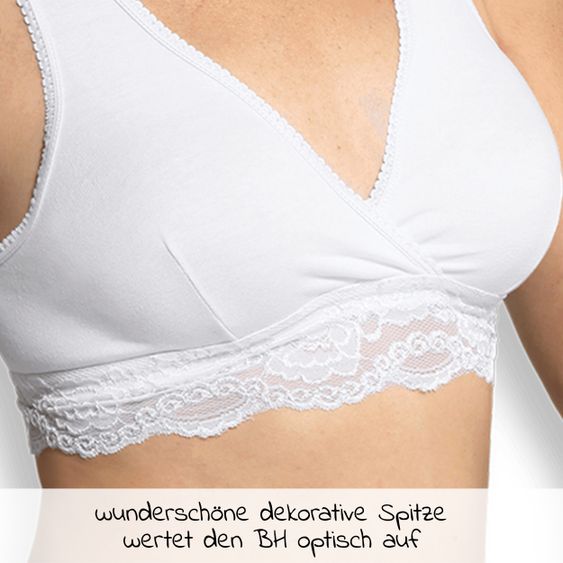 Carriwell Still & Sommeil BH Crossover Pointu - Blanc - Taille: L