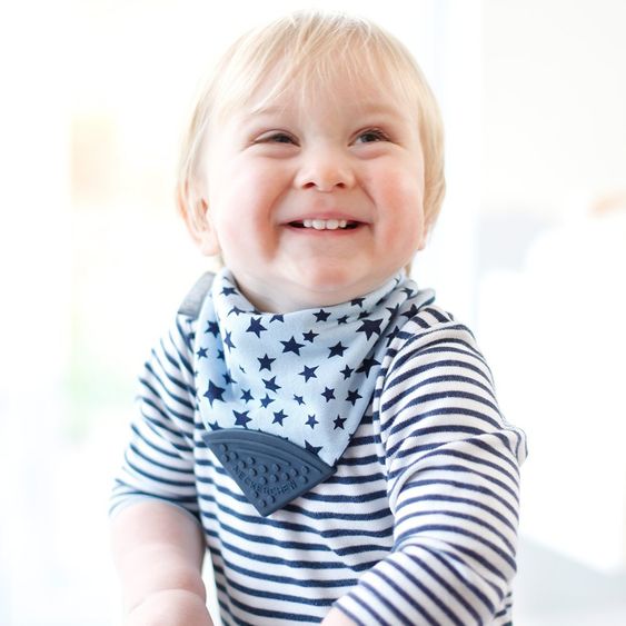 Cheeky Chompers Wende-Halstuch Neckerchew mit Beißecke - Twinkle Twinkle
