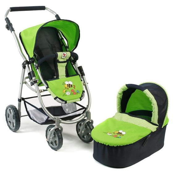 CHIC 2000 Kombi-Puppenwagen 2 in 1 Emotion - Bumblebee