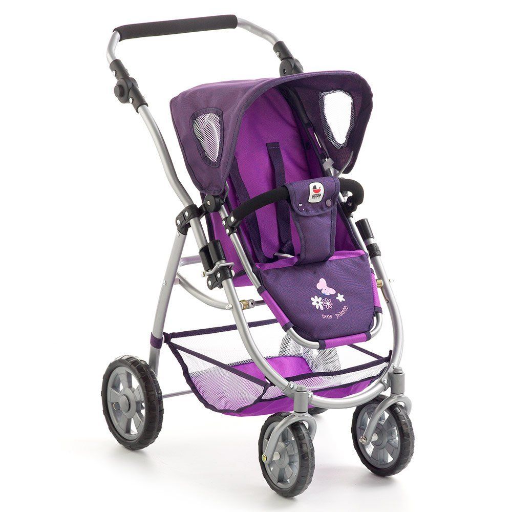 CHIC 2000 Kombi-Puppenwagen 2 in 1 Emotion - Pflaume