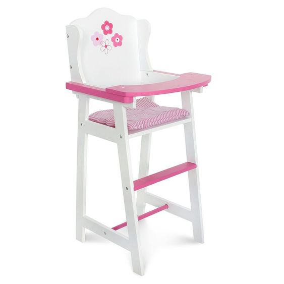 CHIC 2000 Puppen-Hochstuhl Fiori - Bianco