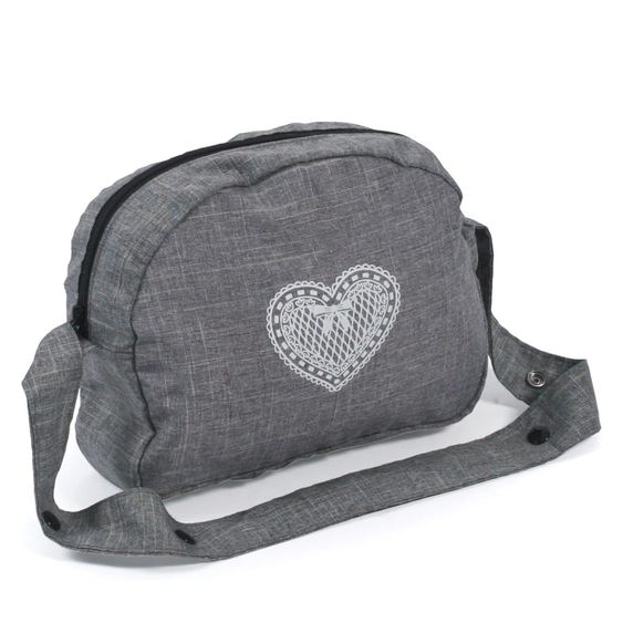 CHIC 2000 Doll changing bag - jeans gray