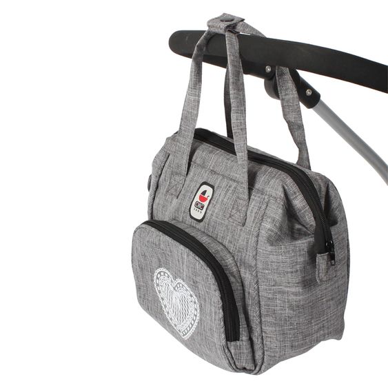CHIC 2000 Doll changing bag - jeans gray