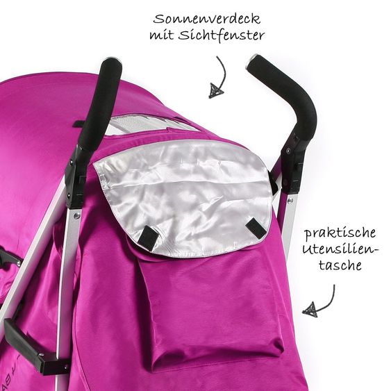 Chic 4 Baby Buggy Luca - Fuchsia