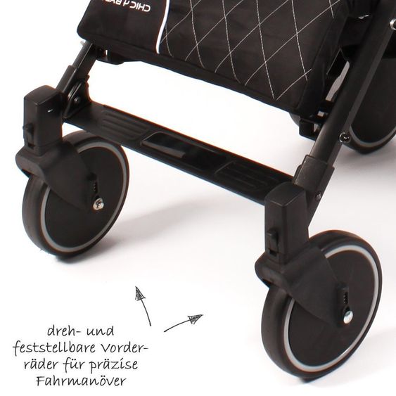 Chic 4 Baby Buggy Luca - Schwarz
