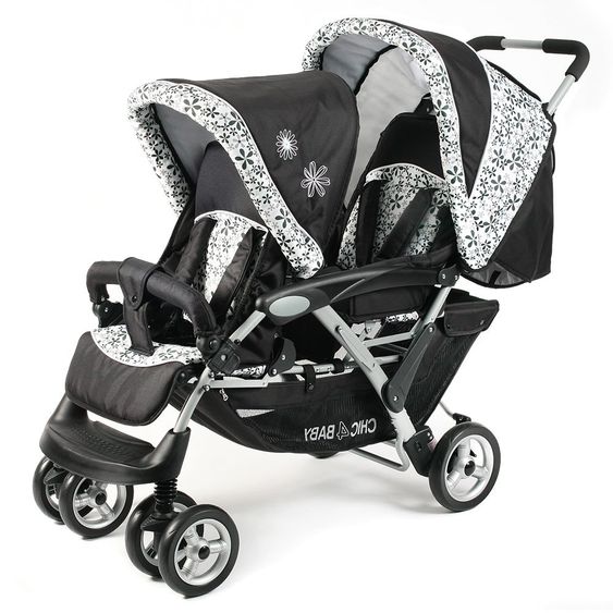 Chic 4 Baby Geschwisterwagen Duo - Flowers
