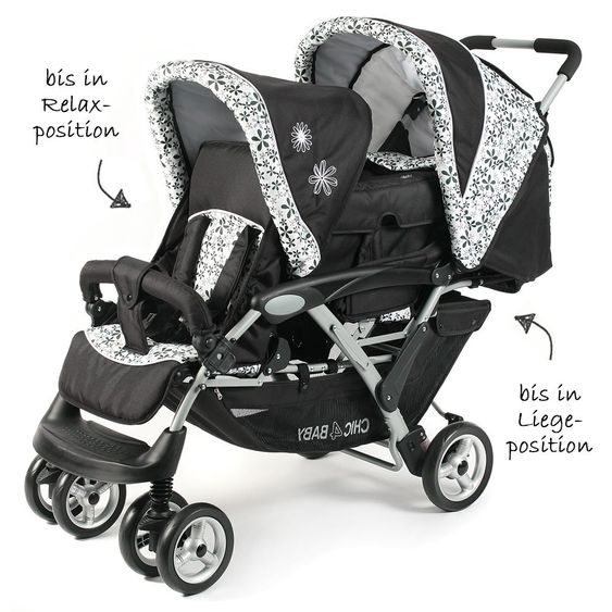 Chic 4 Baby Geschwisterwagen Duo - Flowers