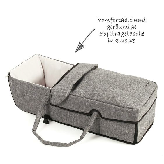 Chic 4 Baby Sibling carriage Duo - Jeans Grey