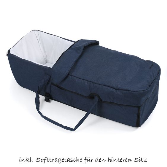 Chic 4 Baby Geschwisterwagen Duo - Jeans Navy Blue