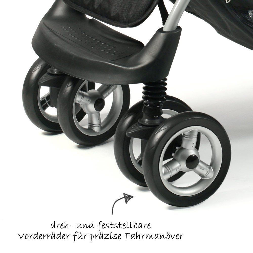 Chic 4 Baby Geschwisterwagen Duo - Orbit Green