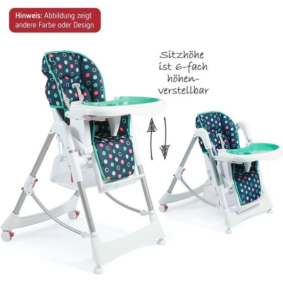 Chic 4 Baby Hochstuhl Enjoy - Türkis