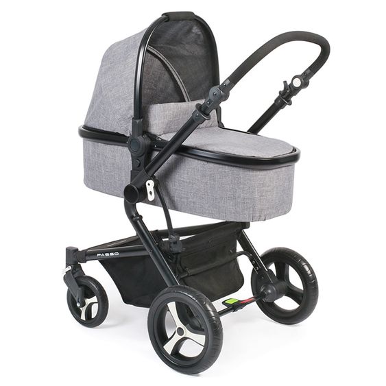 Chic 4 Baby Kombi-Kinderwagen Passo - Jeans Grey