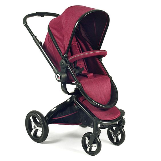 Chic 4 Baby Kombi-Kinderwagen Platino - Rot