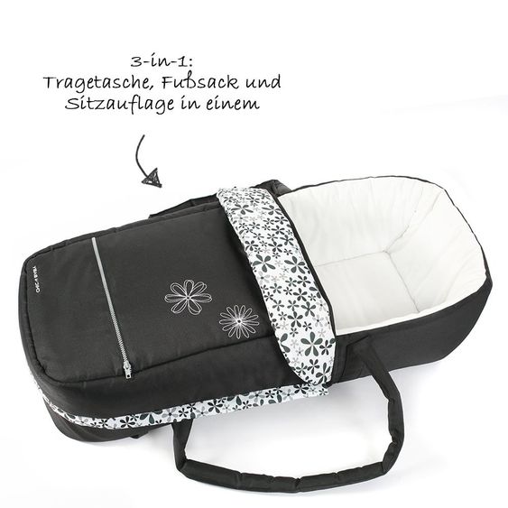 Chic 4 Baby Kombi-Kinderwagen Viva - Flowers