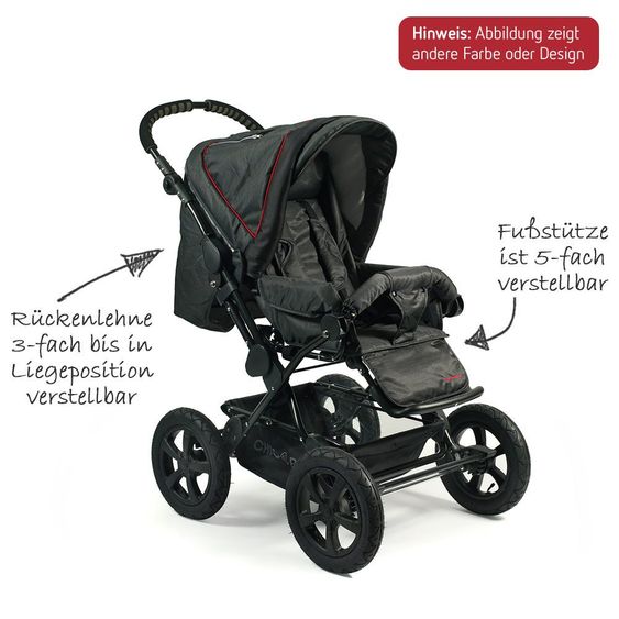 Chic 4 Baby Kombi-Kinderwagen Viva - Fuchsia