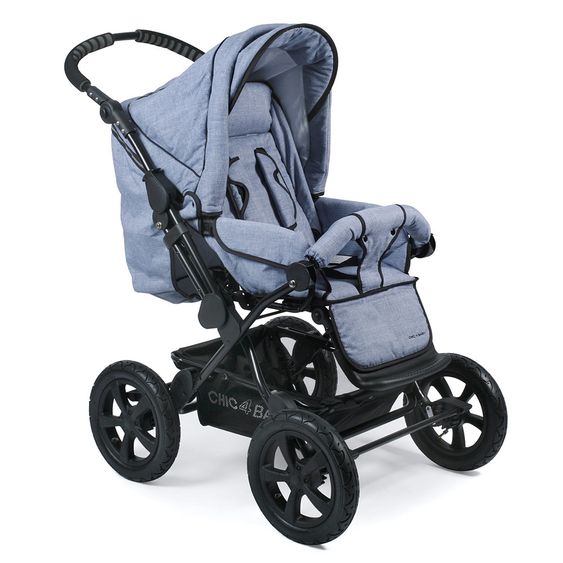 Chic 4 Baby Kombi-Kinderwagen Viva - Jeans Hellblau