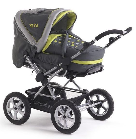 Chic 4 Baby Kombi-Kinderwagen Viva - Lemontree