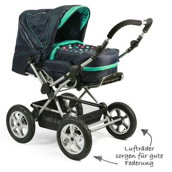 Chic 4 Baby Kombi-Kinderwagen Viva - Menta
