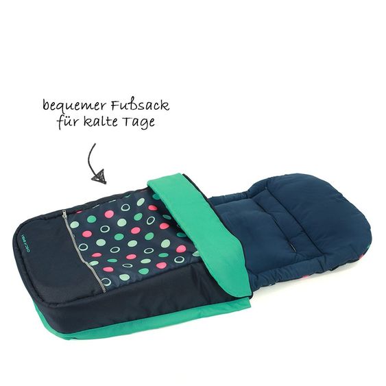 Chic 4 Baby Kombi-Kinderwagen Viva - Menta