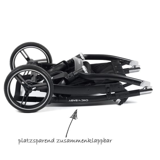 Chic 4 Baby Kombi-Kinderwagen Volare - Schwarz
