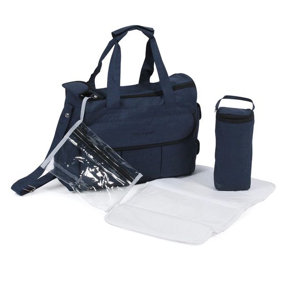 Chic 4 Baby Wickeltasche Luxury - Jeans Navy Blue
